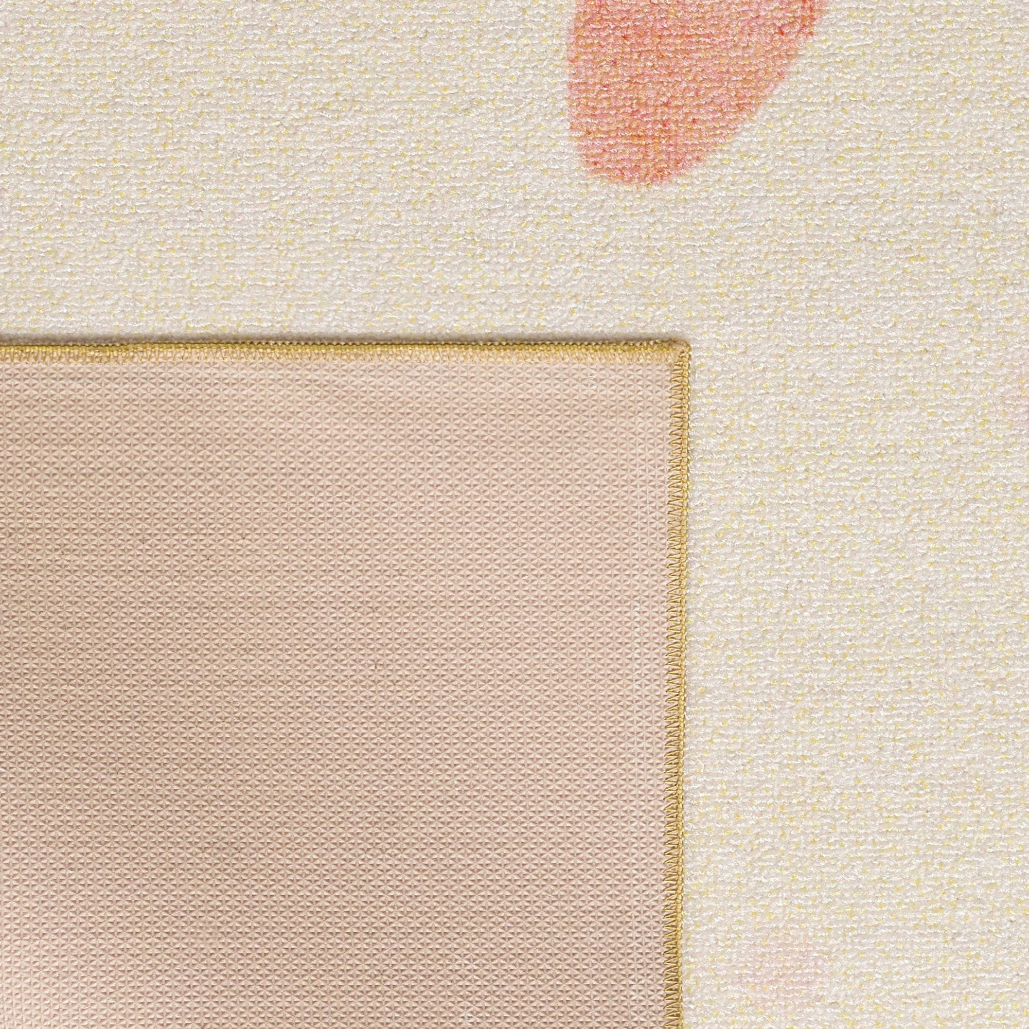 PLAY - Tapis enfant spirale étoile crème - PLA2021CRE