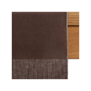 Chemin de table 50x150 cm en lin et coton - MILA