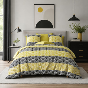 Parure De Couette 2pcs 100% Microfibre 60 Gsm- Hiko