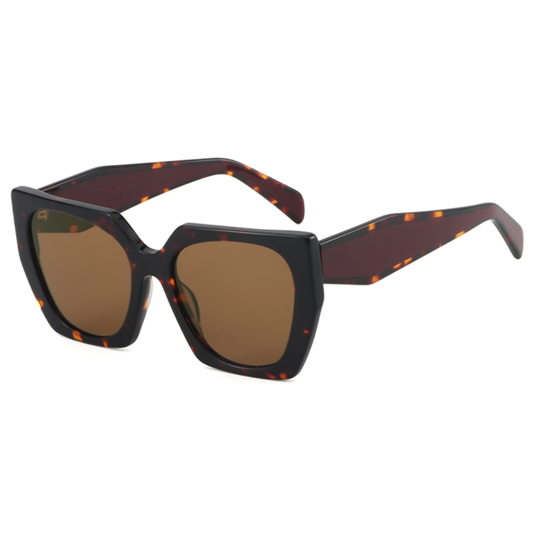 Occhiali da sole OCEAN NEW ERA 13 - montatura marrone semi con lenti marroni