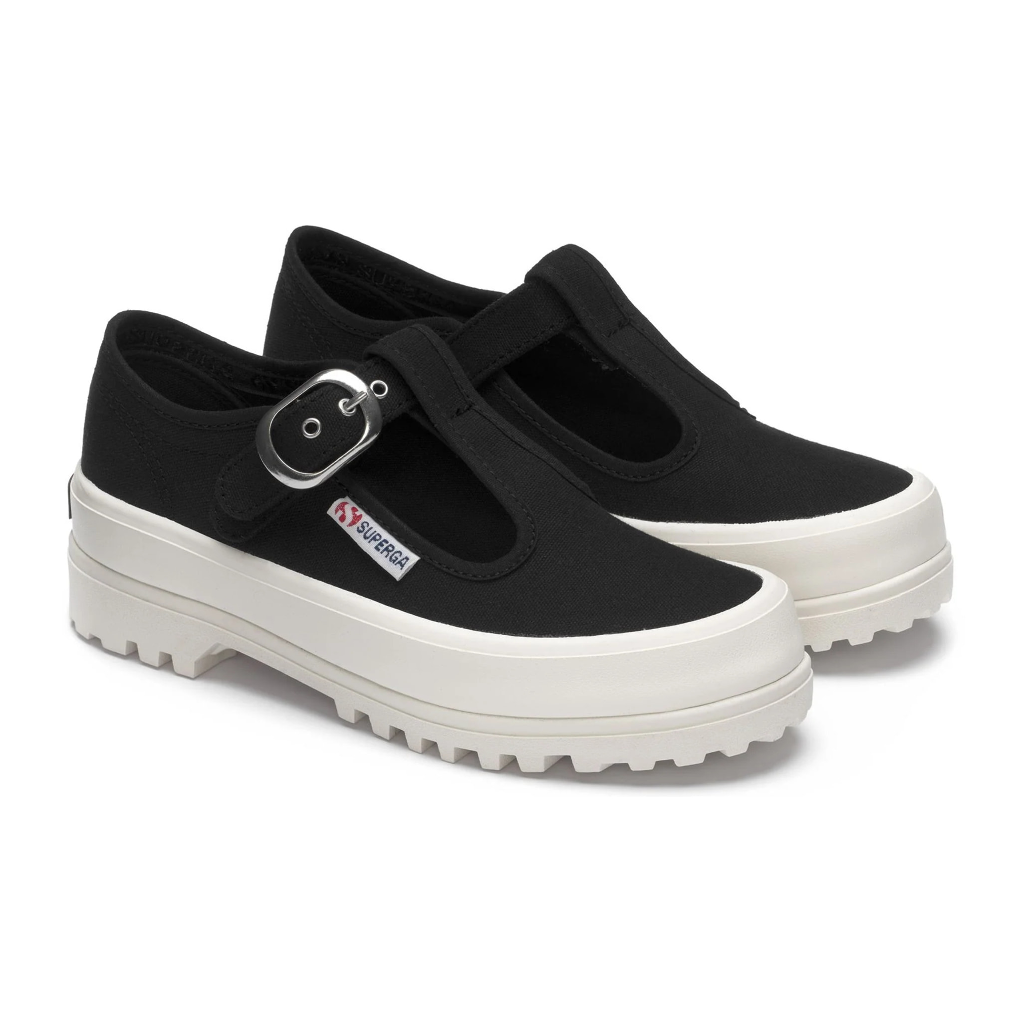 Superga - Donna Nero - 2541 Mary Jane Alpina