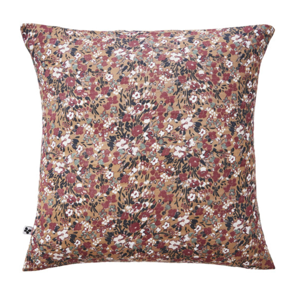 Lot de 2 taies d'oreiller 60x60 cm en gaze de coton - CAPUCINE
