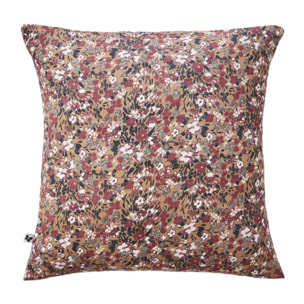 Lot de 2 taies d'oreiller 60x60 cm en gaze de coton - CAPUCINE