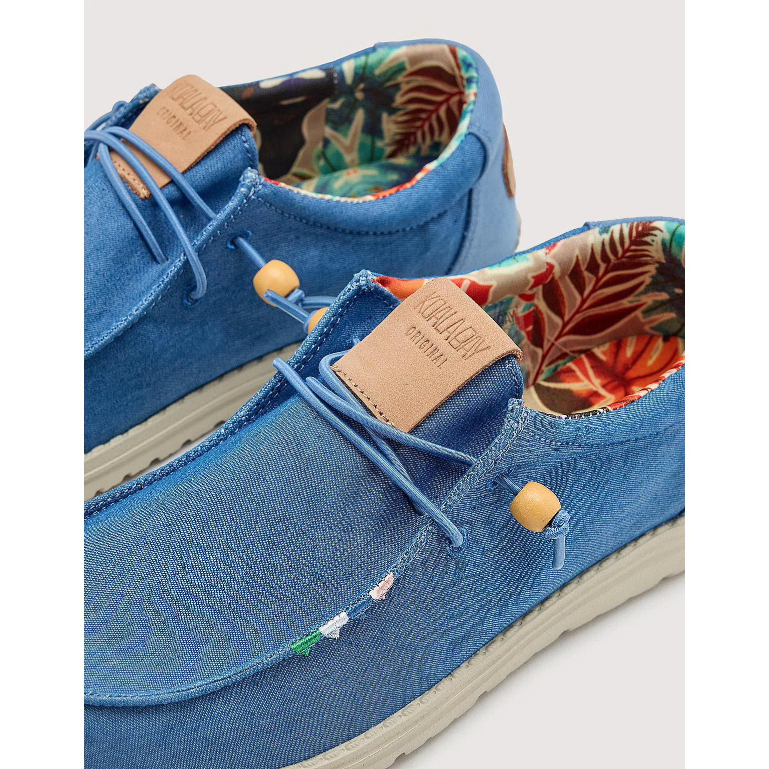 Mocasines Casual Azul - Wonder