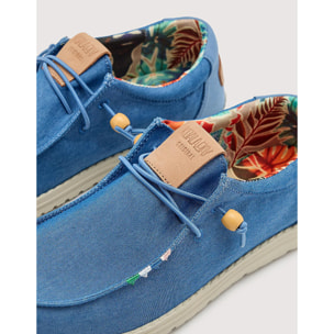 Mocasines Casual Azul - Wonder