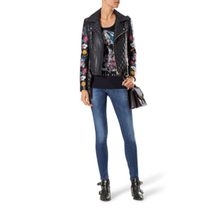 PHILIPP PLEIN jeggings "dance with the devil"