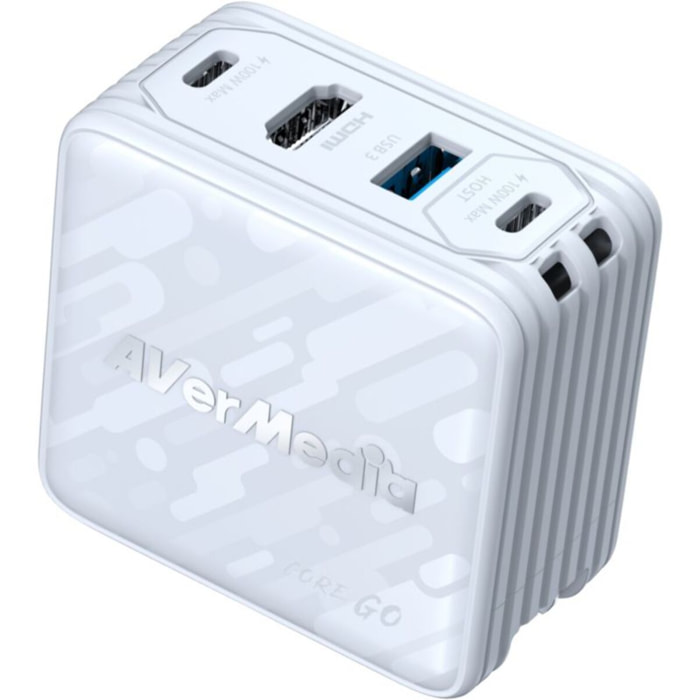 Chargeur console de jeux AVERMEDIA Core Go Blanc