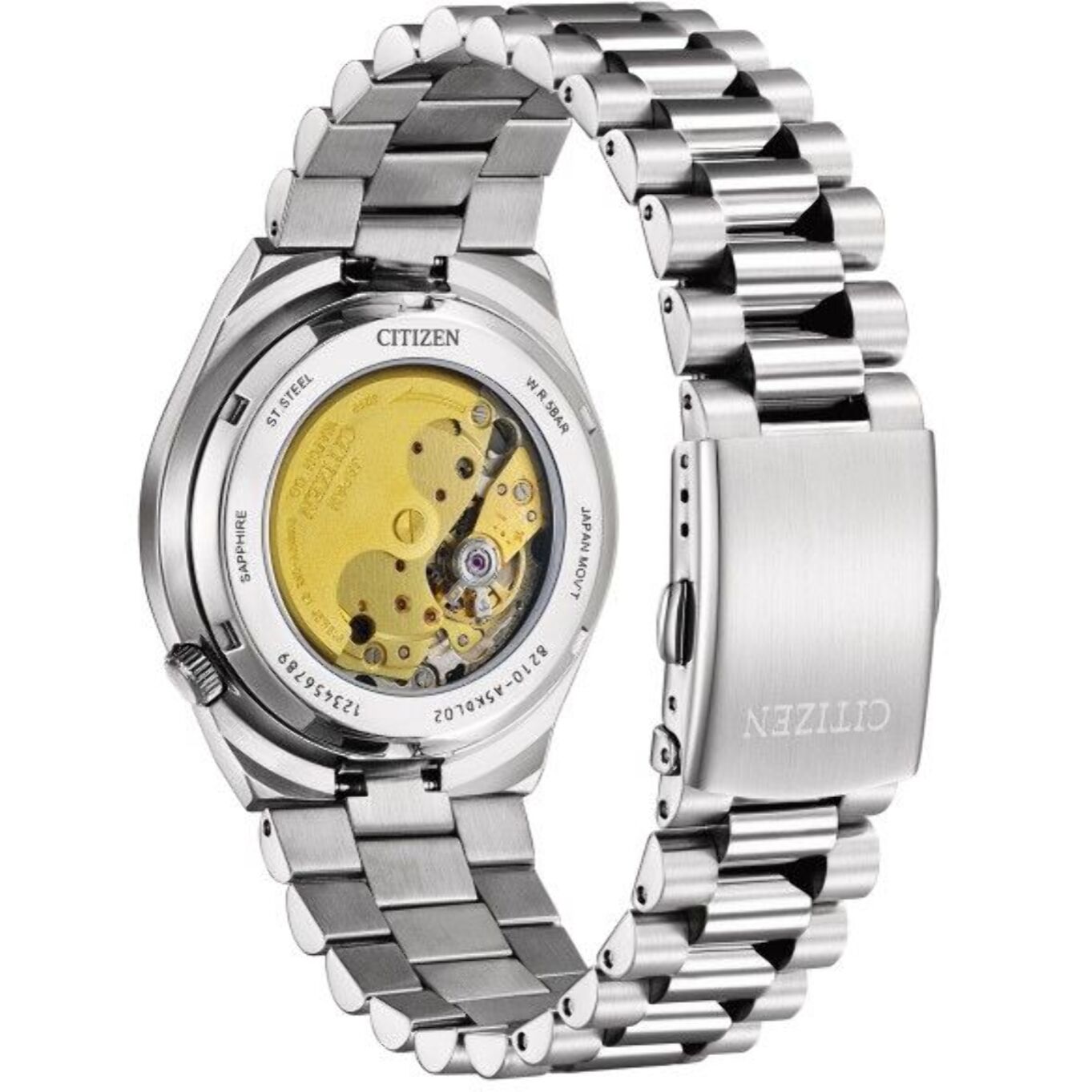 Reloj Citizen NJ0159-86X Hombre Analogico Automatico con Correa de Acero inoxidable