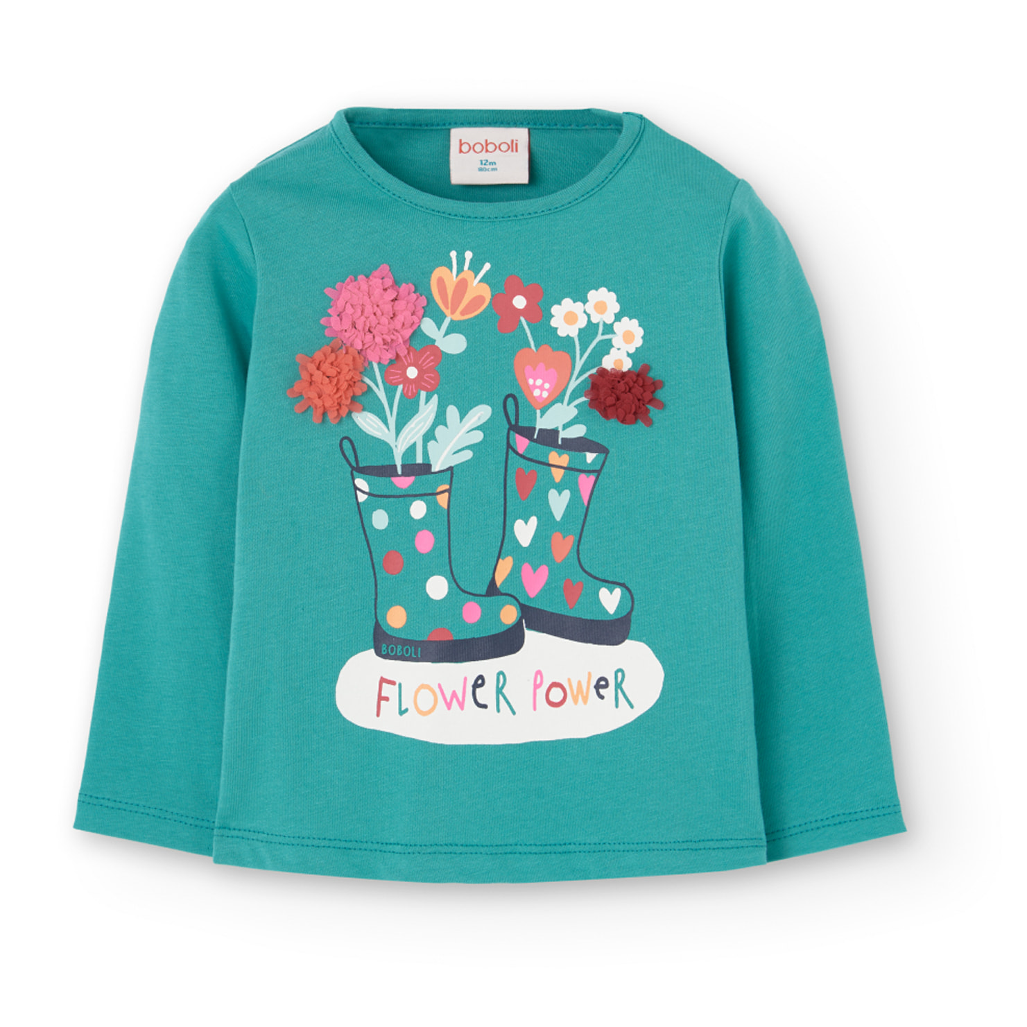 Camiseta punto de bebé niña -BCI