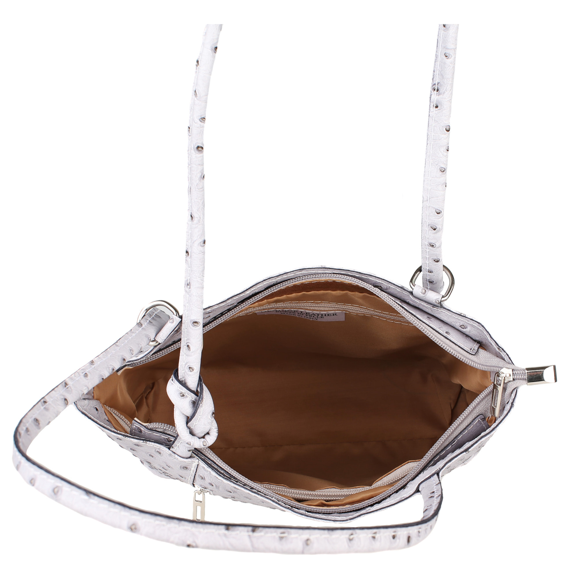 Chicca Borse Borsa a Spalla Grigio