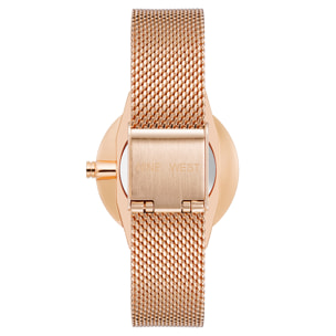 Reloj Nine West NW-2668NVRG Mujer Analogico Cuarzo con Correa de Acero inoxidable