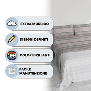 COMPLETO LETTO RIVER SINGOLO RIO GOLD