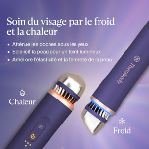 Appareil éclat visage THERABODY TheraFace anti-cernes indigo