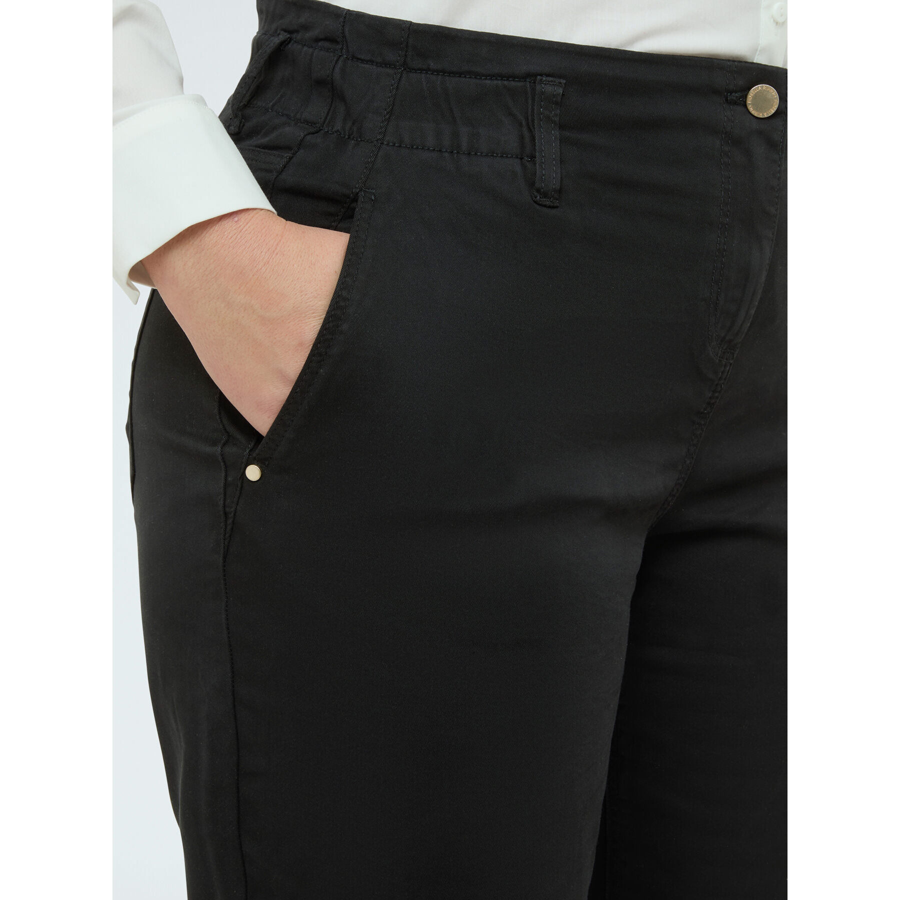 Fiorella Rubino - Pantalones Balloon de algodón - Negro