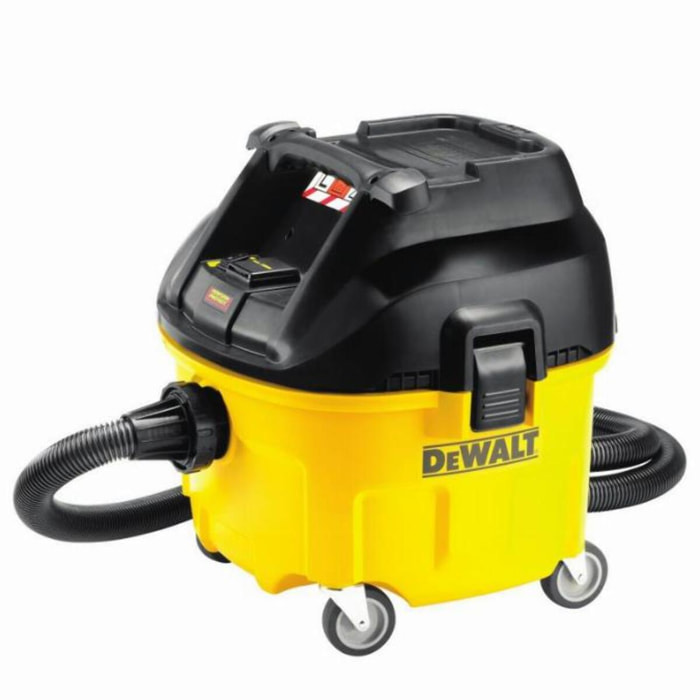 Aspirateur eau et poussières 1400 W - 30L - Classe L - DEWALT - DWV901L-QS
