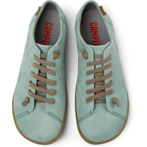 Zapatillas - CAMPER Peu Cami - Verde - Cuero Nubuck