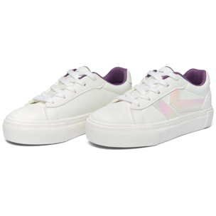 Kappa - Sneakers Bambina Grigio - Logo Morine Kid