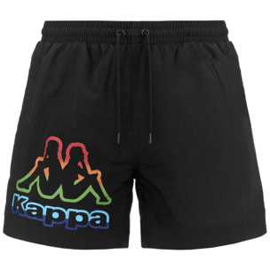 Kappa - Bañadores Hombre Negro - Logo Fulmino
