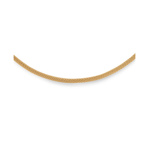 Collar Mara Acero Baño Oro