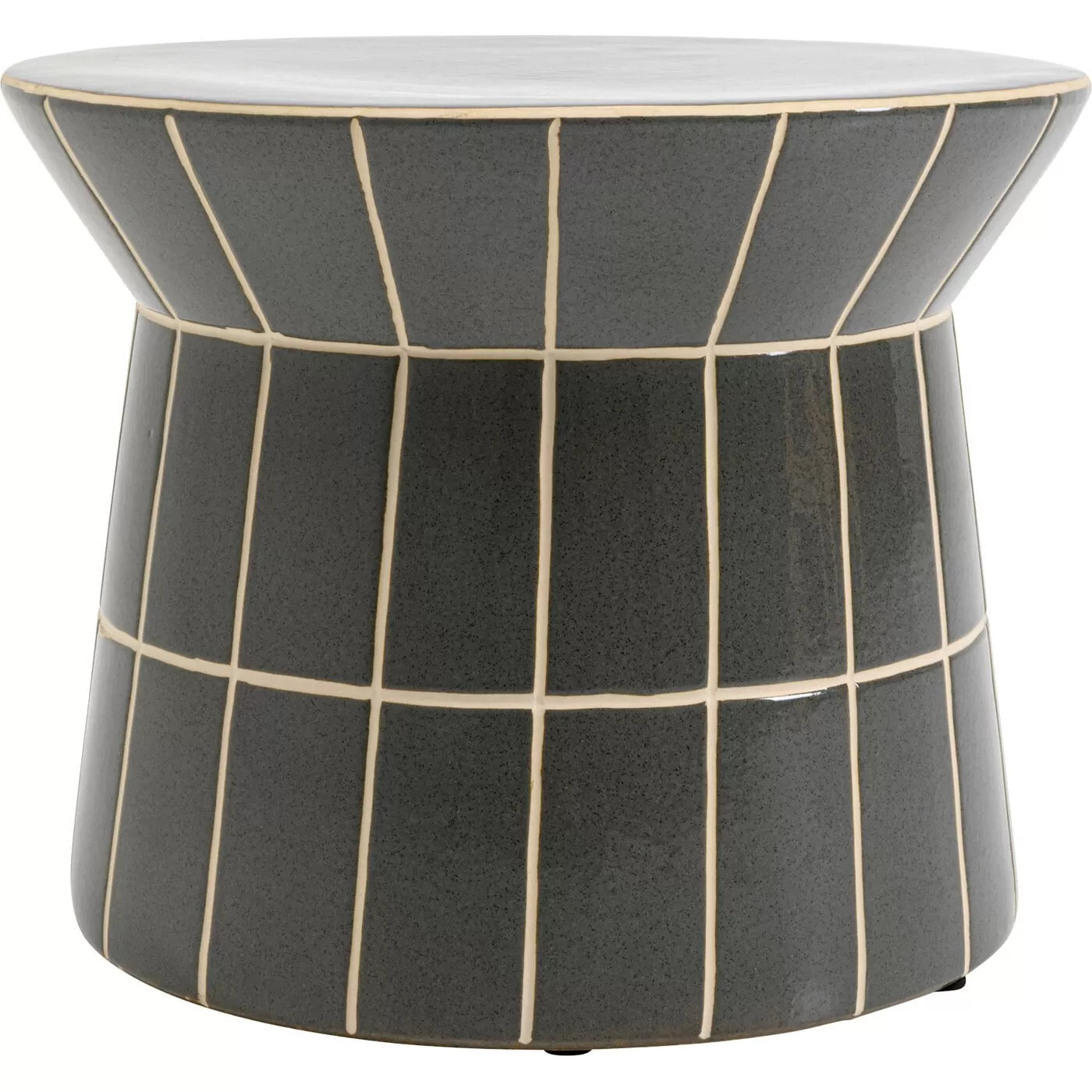 Table d'appoint Bliss Tile 38cm bleue Kare Design