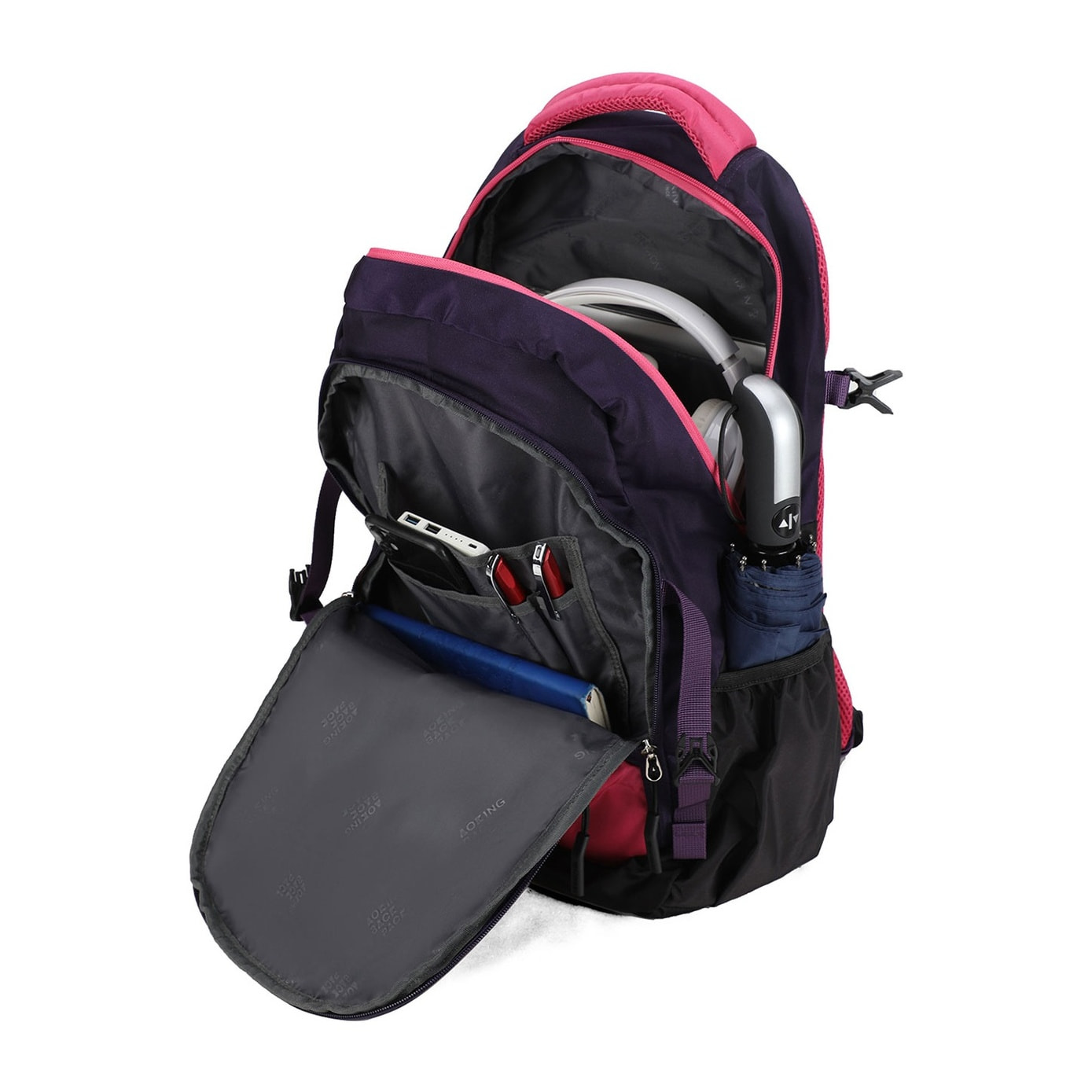 Zaino unisex Auralis - Poliestere - Casual - 33.0 x 49.0 x 19.0 cm