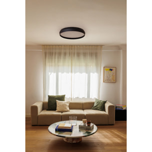 SHOKU 600 Lampe applique/plafonnier noir/noir