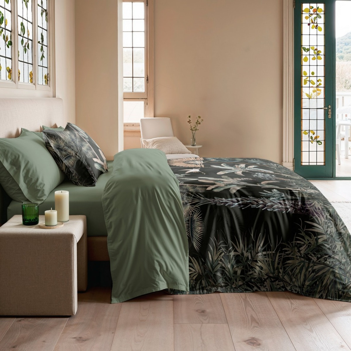 Funda nórdica masaki negro