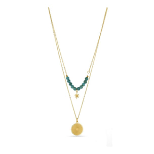 Collar Lux by Lux acabado oro 18k