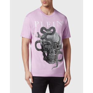 PHILIPP PLEIN T-Shirt Round Neck SNAKE