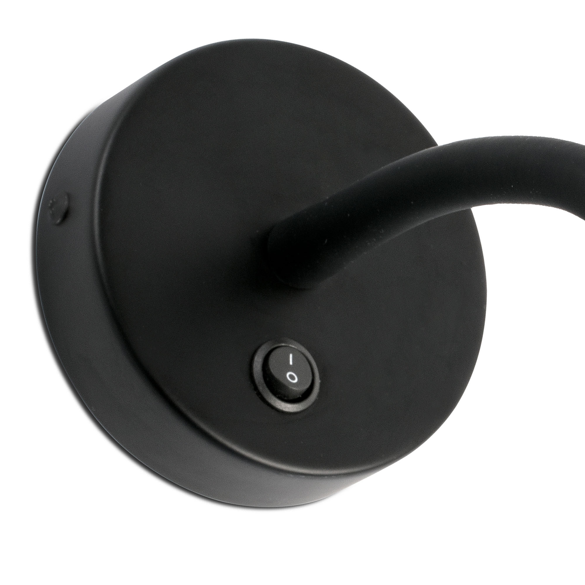 KALE Lampe applique lecteur noir