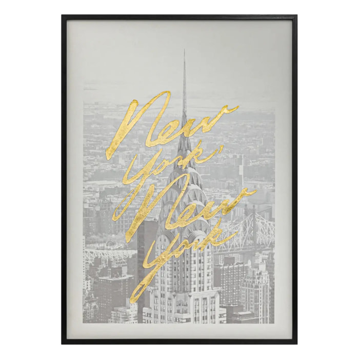 Toile imprimée encadrée Betty 50x70cm