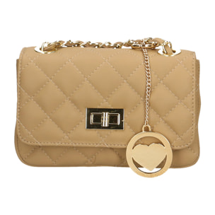 Chicca Borse Borsetta Clutch Beige