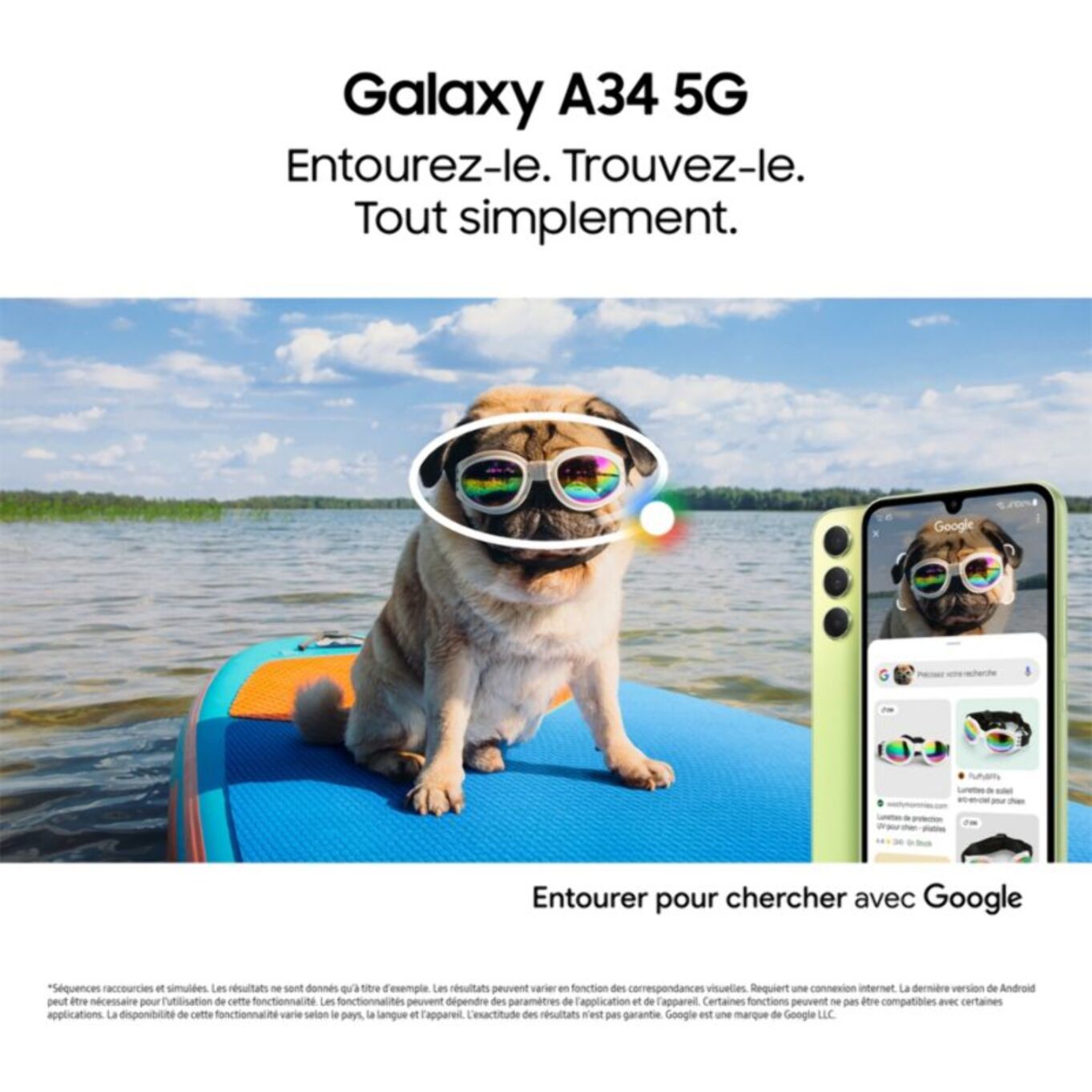 Smartphone SAMSUNG Galaxy A34 Graphite 128 Go 5G