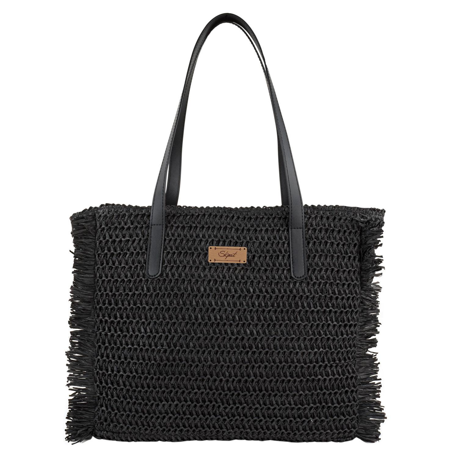 Bolso De Playa Skpat Savona Negro