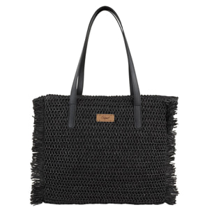 Bolso De Playa Skpat Savona Negro