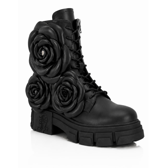 PHILIPP PLEIN Botines planos GOTHIC PLEIN