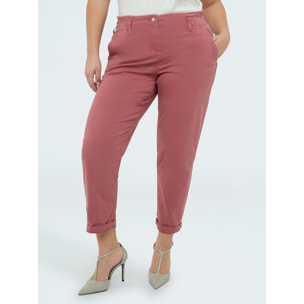 Fiorella Rubino - Pantalones Balloon de algodón - Rosa