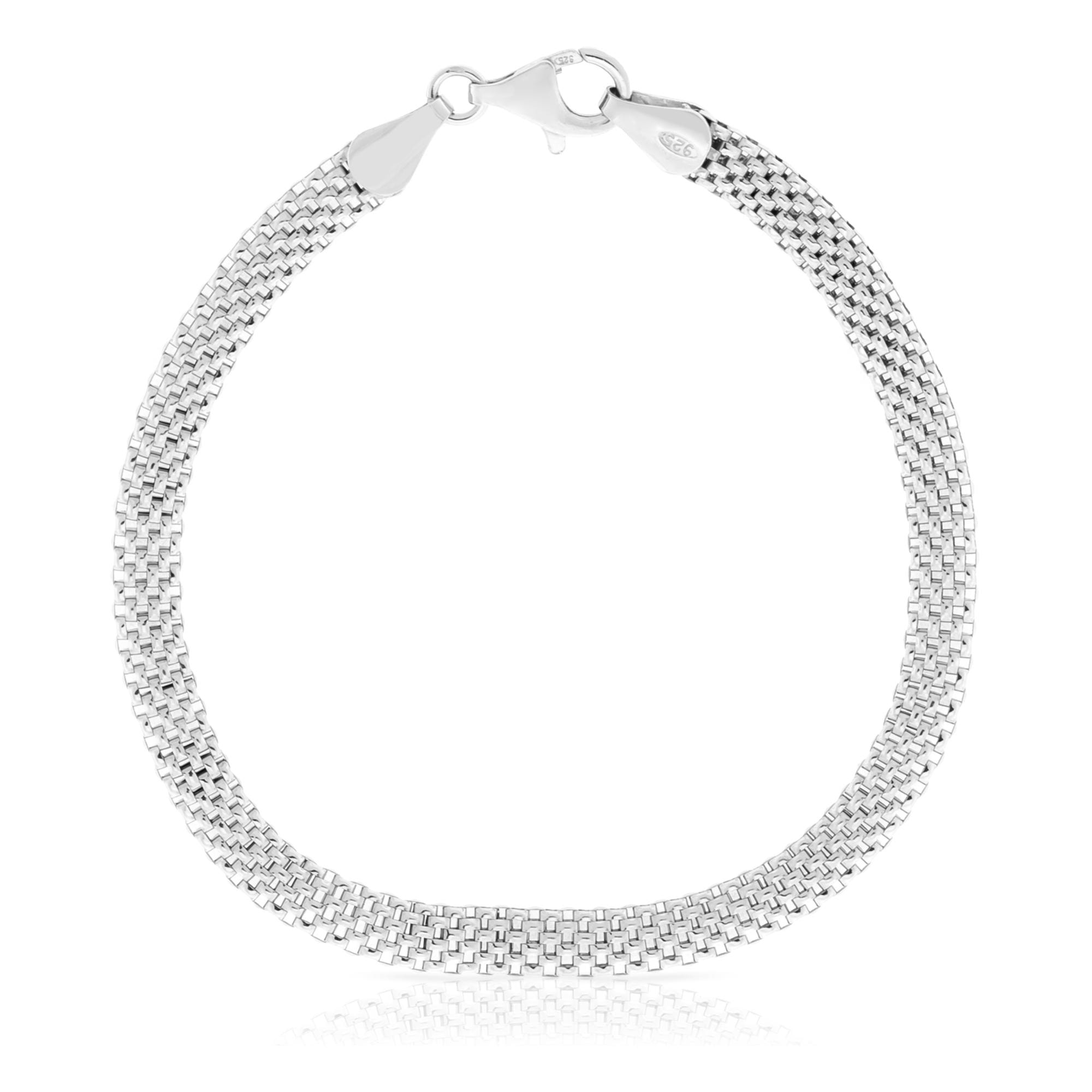 Bracciale con catena in Argento 925 TULIPANO 5