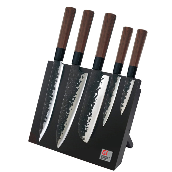 Samouraï - Bloque de 5 cuchillos de cocina