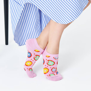 Calcetines Donut Low Rosas Talla 36-40