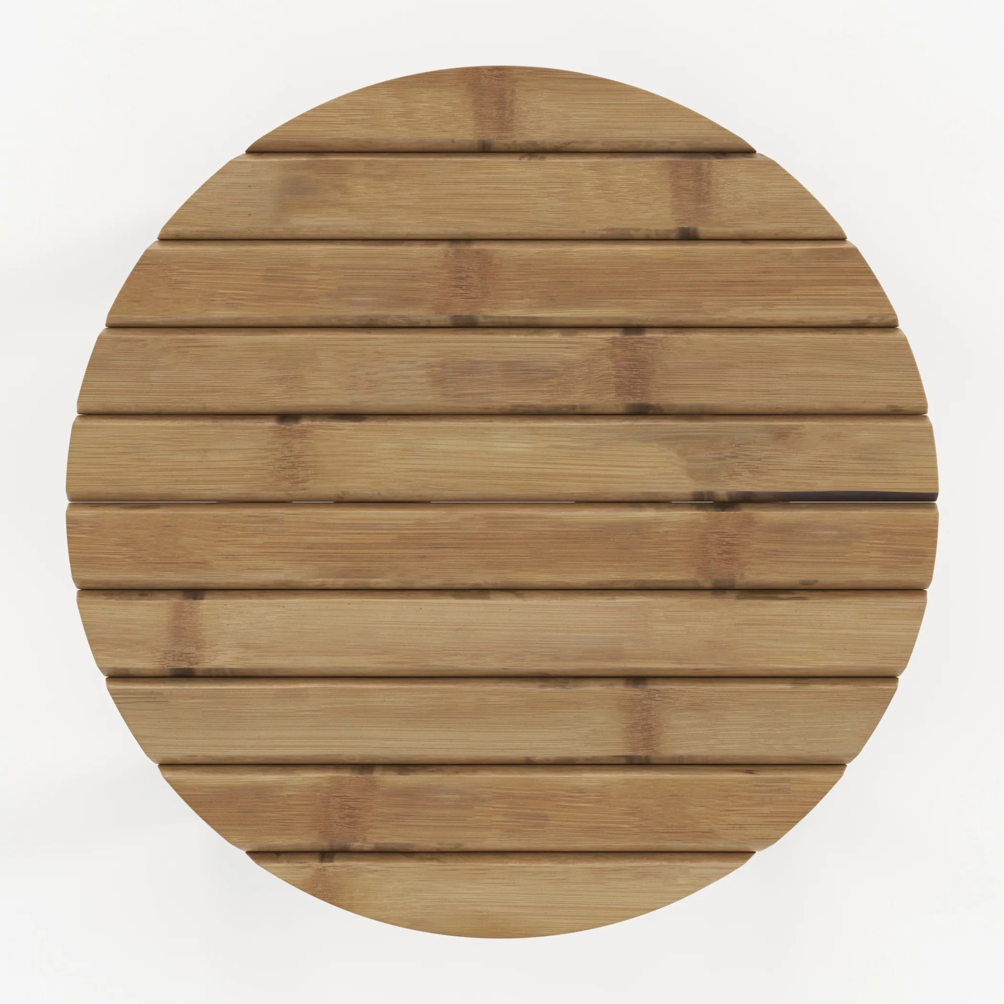 Tabouret de jardin en bambou H45,5 cm - Polly