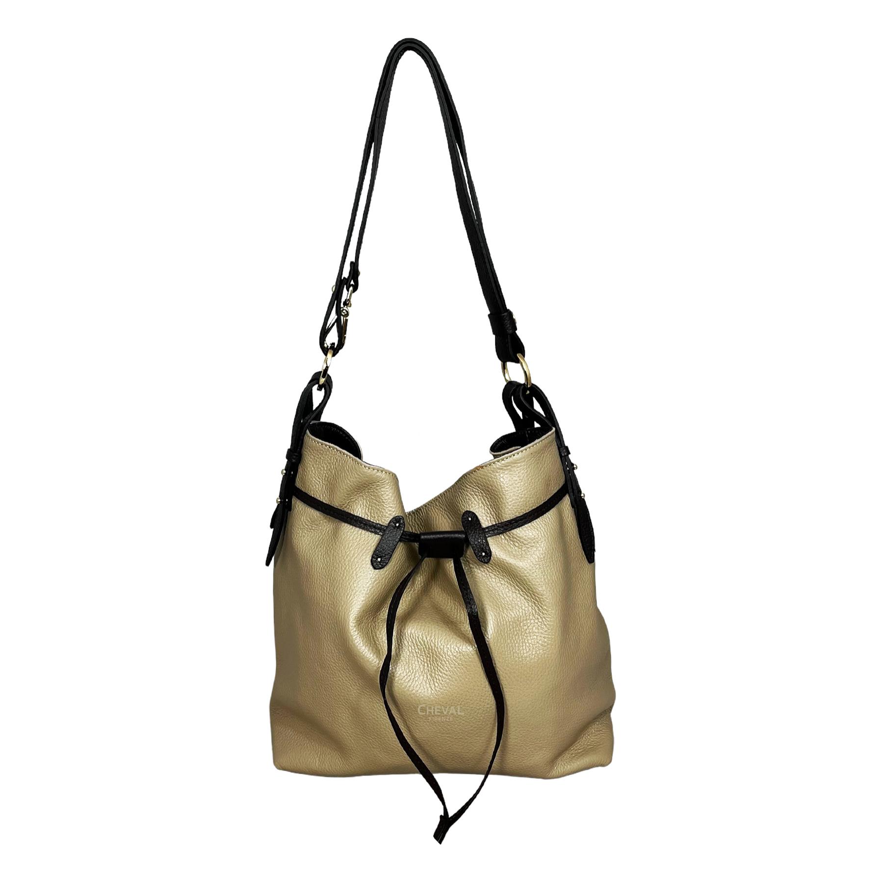 Bolso de hombro Cheval Firenze Fenice Taupe/Marron