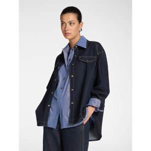 Elena Mirò - Camicia in denim - Blu
