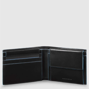 Piquadro Portefeuille homme avec porte-monnaie, porte-carte