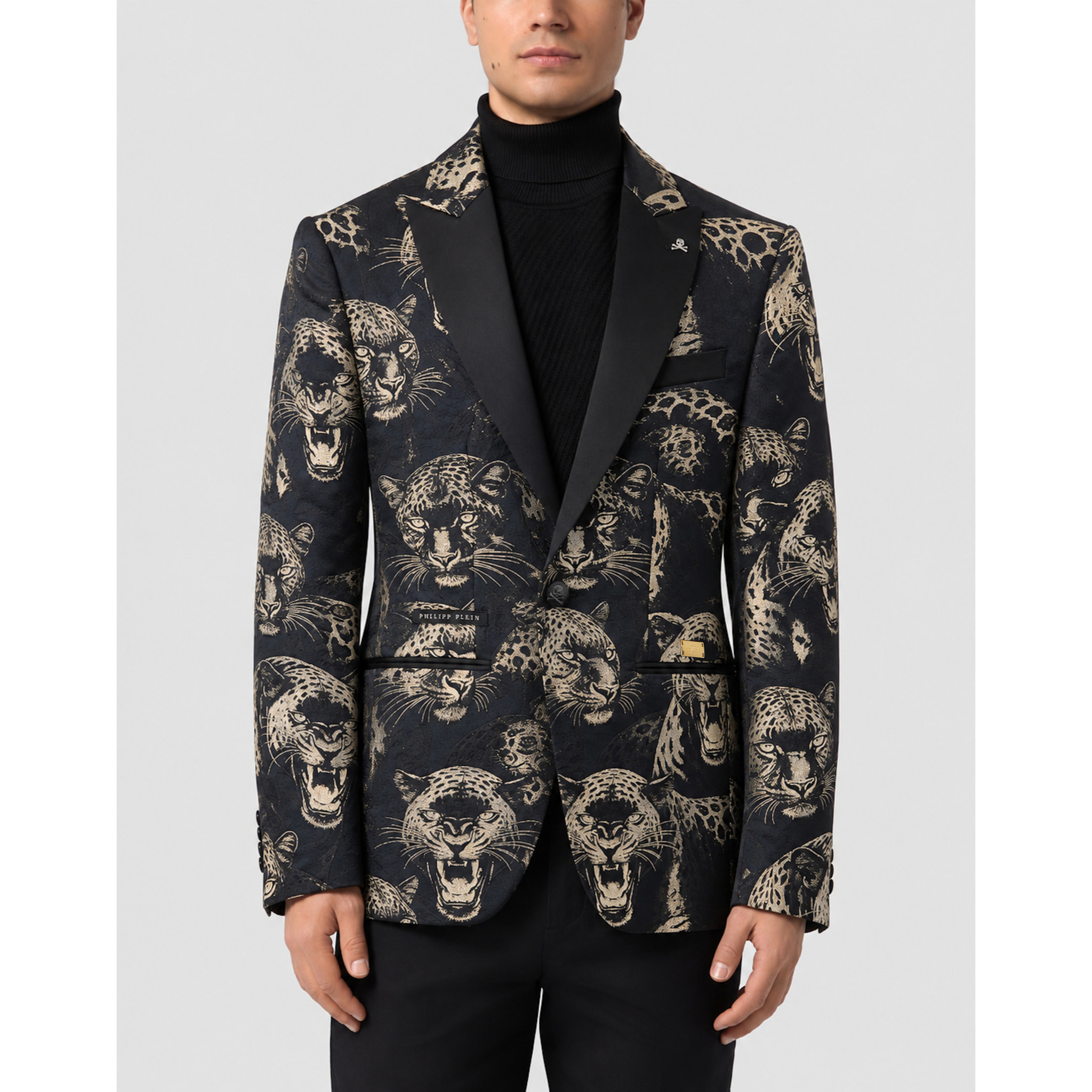 PHILIPP PLEIN Blazer LEOPARD