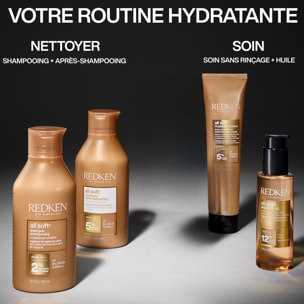 All Soft - Shampoing Hydratant Pour Cheveux Secs Rechargeable