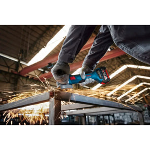 Combo Kit 2 outils 18 V GSR + GWS + 2x4,0 Ah + GAL Professional