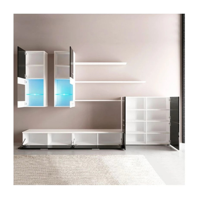 Salón Beta Blanco - Negro