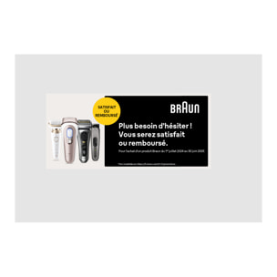 Braun - Rasoir Électrique Series 9 PRO+ 9560cc - Avec Station SmartCare - Noir