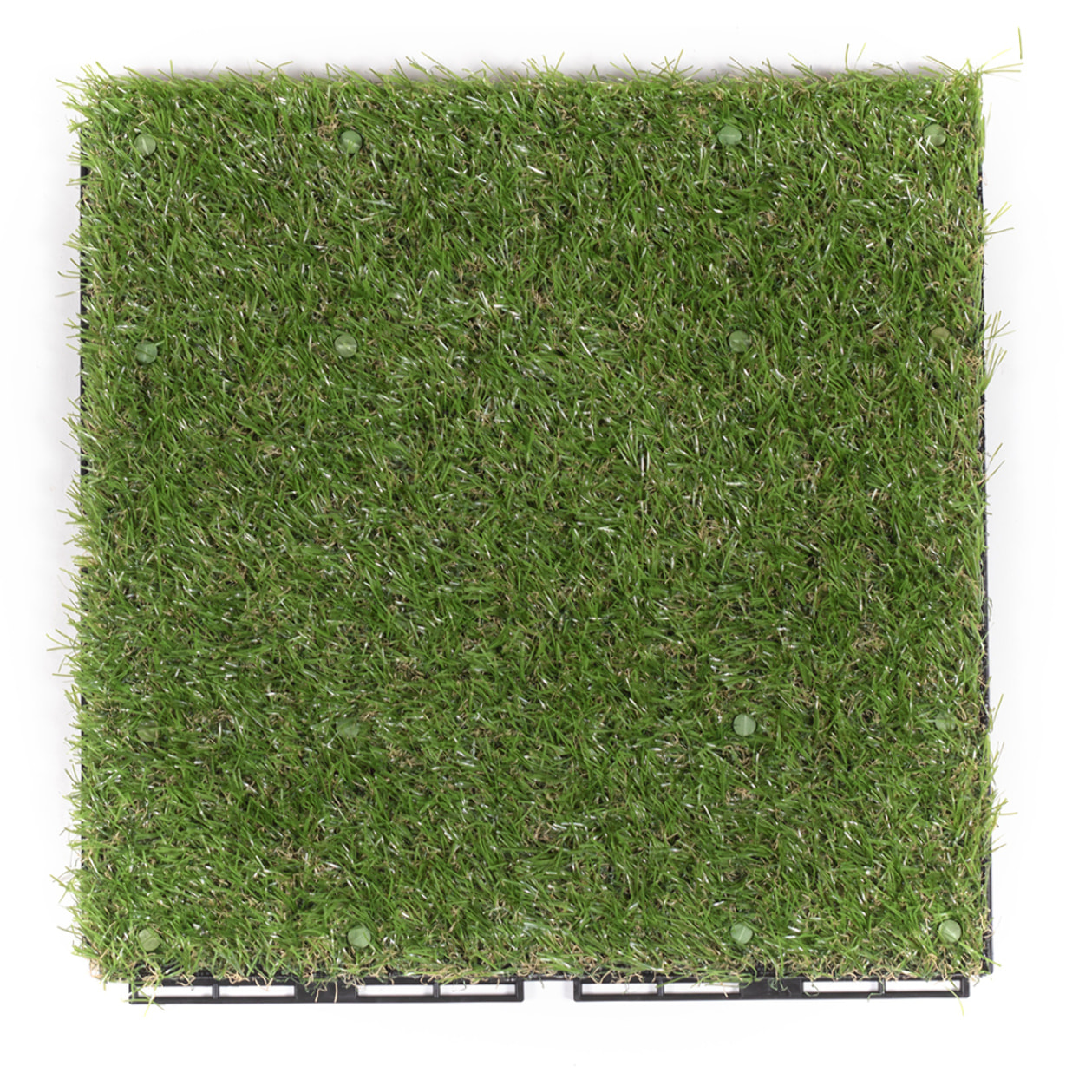 Pack 9 Baldosas Césped Artificial Clickgreen 30x30 Cm